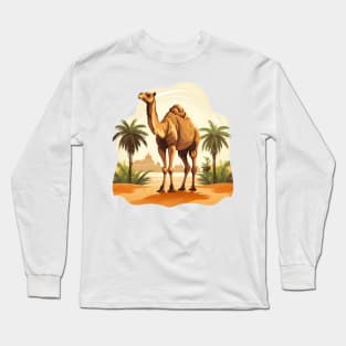 Camel Long Sleeve T-Shirt